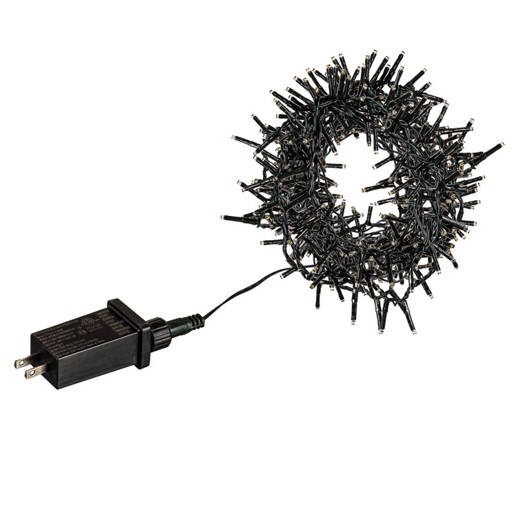 Arlmont & Co. Kyleen Outdoor 1000 Bulb 885.83'' Plugin Mini String